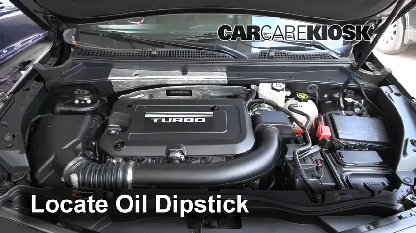 2019 Cadillac XT4 Sport 2.0L 4 Cyl. Turbo Oil Check Oil Level